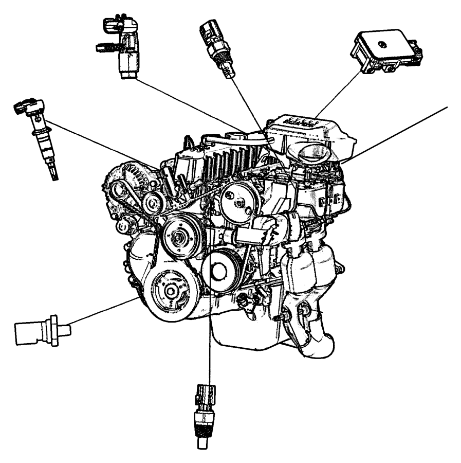 Camshaft Position Sensor Jeep Grand Cherokee