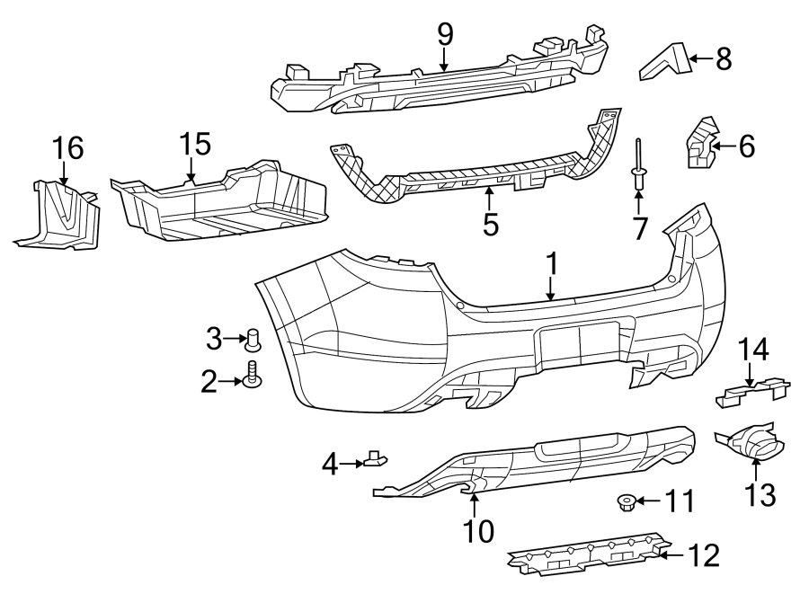 Dodge Dart Rivet. Cover. Bumper. Bracket. W/O TOW HOOK. W/TOW HOOK ...