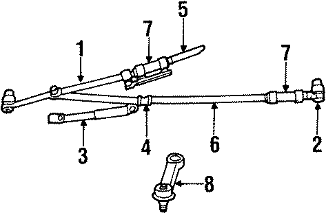 steering drag linkage