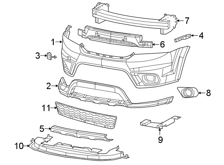 2017 dodge journey front bumper