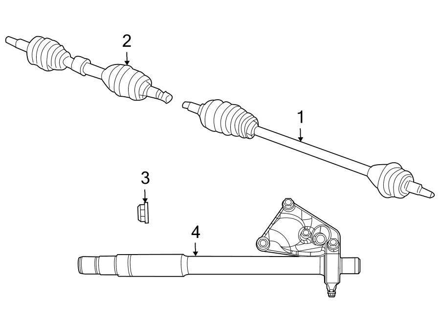 2014 journey axle