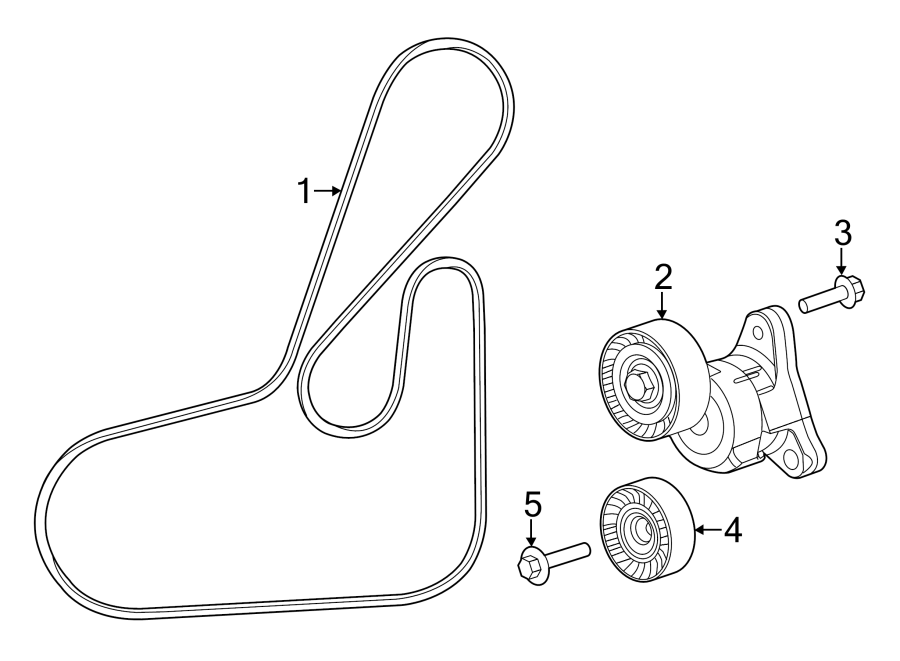 Jeep Cherokee Accessory Drive Belt Idler Pulley - 4627312AA | Amherst OH